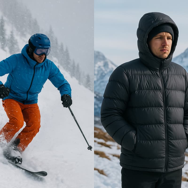 ultra light aerogel vs down jacket