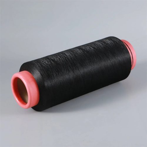 Anti-odor and FIR Olive Charcoal Recycled Polyester Filament Yarn