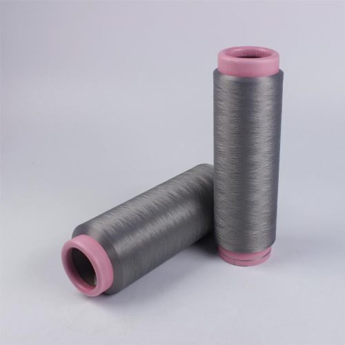 Coconut Charcoal  Warmth and Antistatic Polyester Filament Yarn