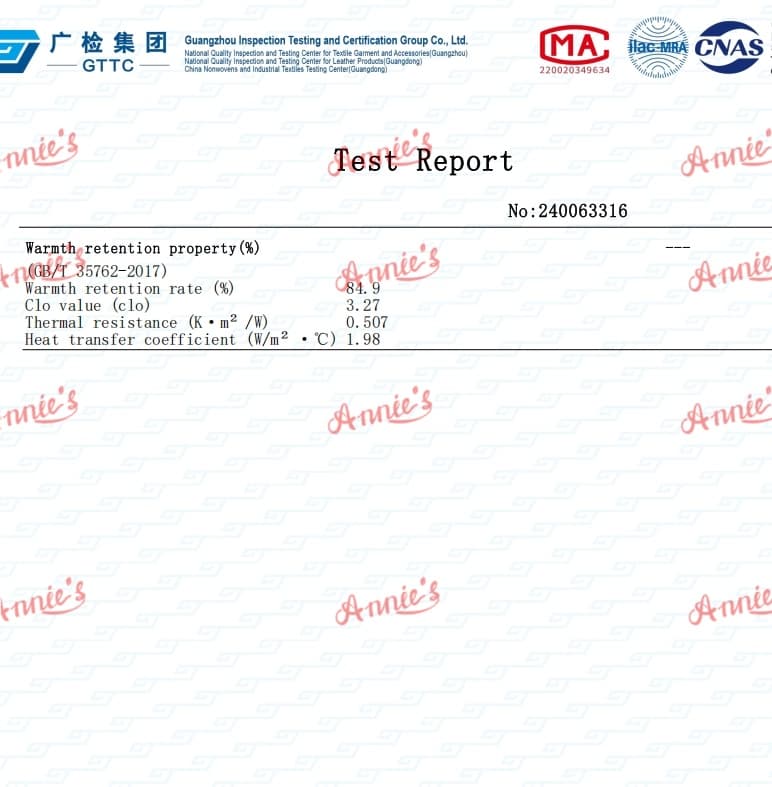 aerogel testing report12