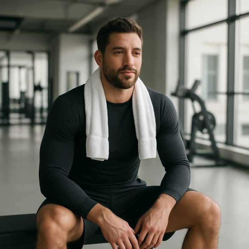 운동 후 휴식을 위한 전나무 원단 운동 후 휴식을 위한 전나무 원단