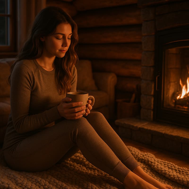 아늑한 오두막의 따뜻함을 위한 전나무 원단 아늑한 오두막의 따뜻함을 위한 전나무 원단