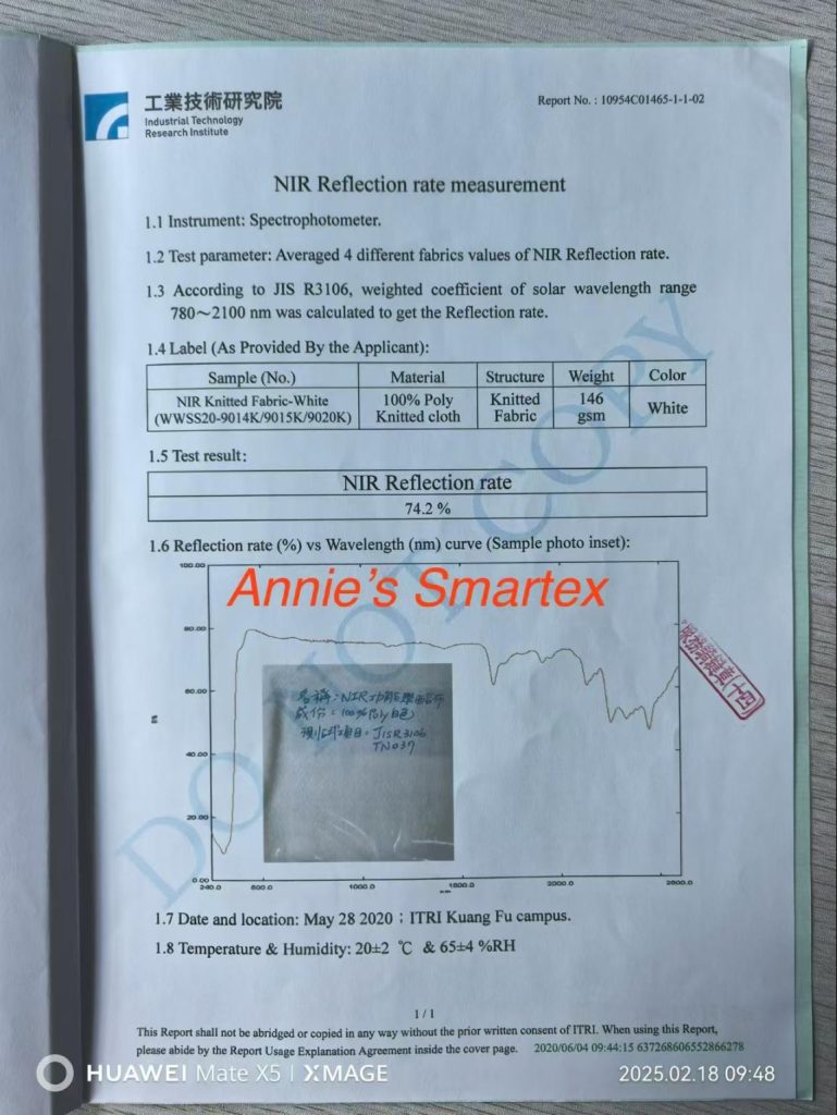 nir test report (1)