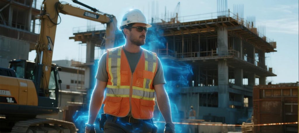 construction worker in safety vest and c...(1)
