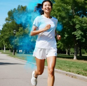 cooling fabric for sportswear