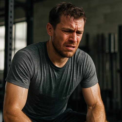 intense gym workout fast wicking