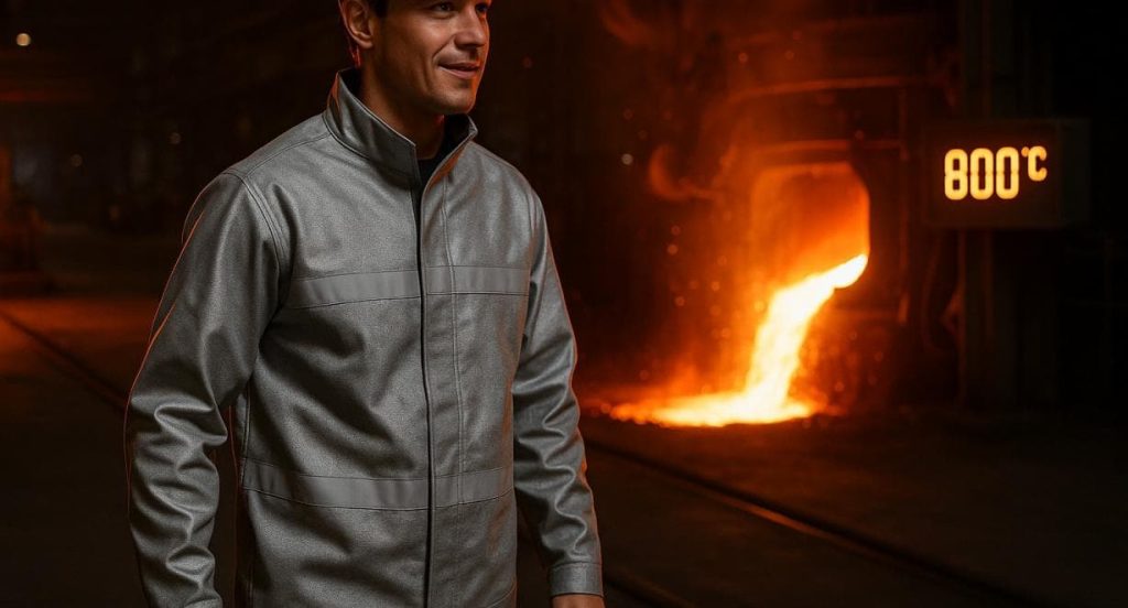 steel mill safety aerogel gear for thermal insulation(1)