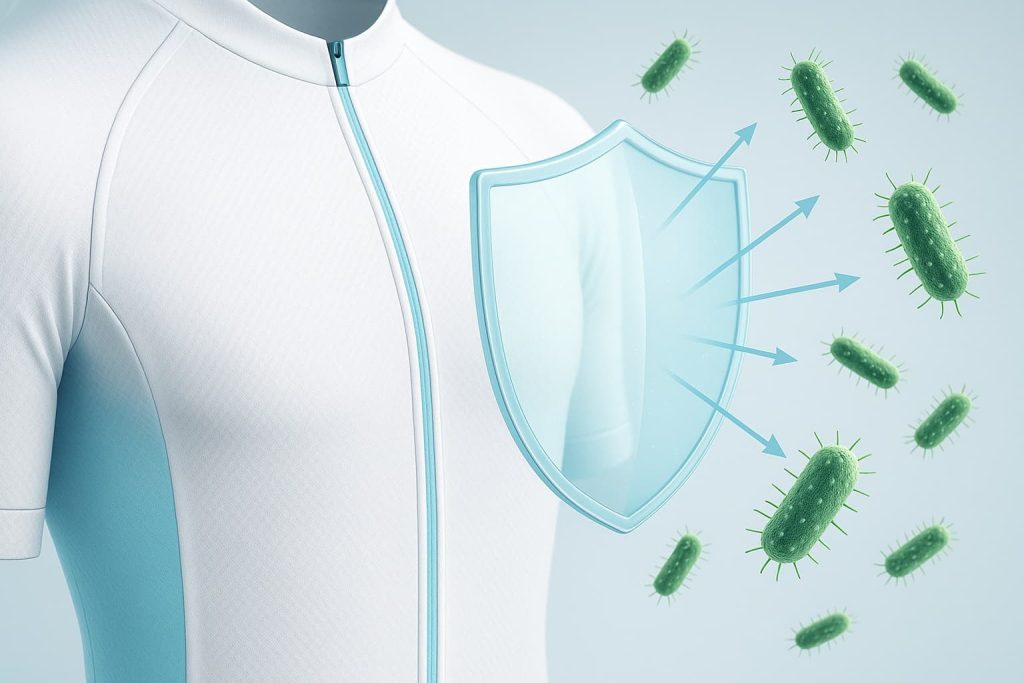 antibacterial cycling fabric odor resistant technology