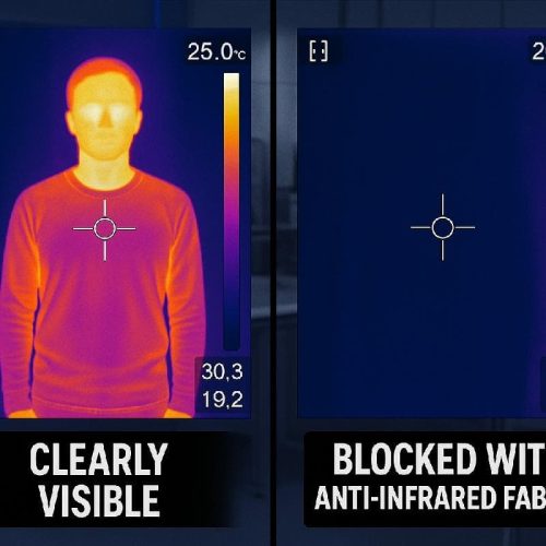 anti infrared fabric test