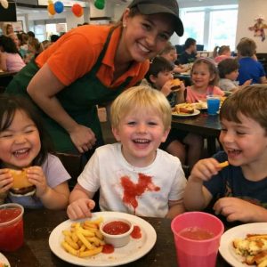 Fleckenabweisende L&ouml;sungen f&uuml;r Kinderrestaurantst&uuml;hle