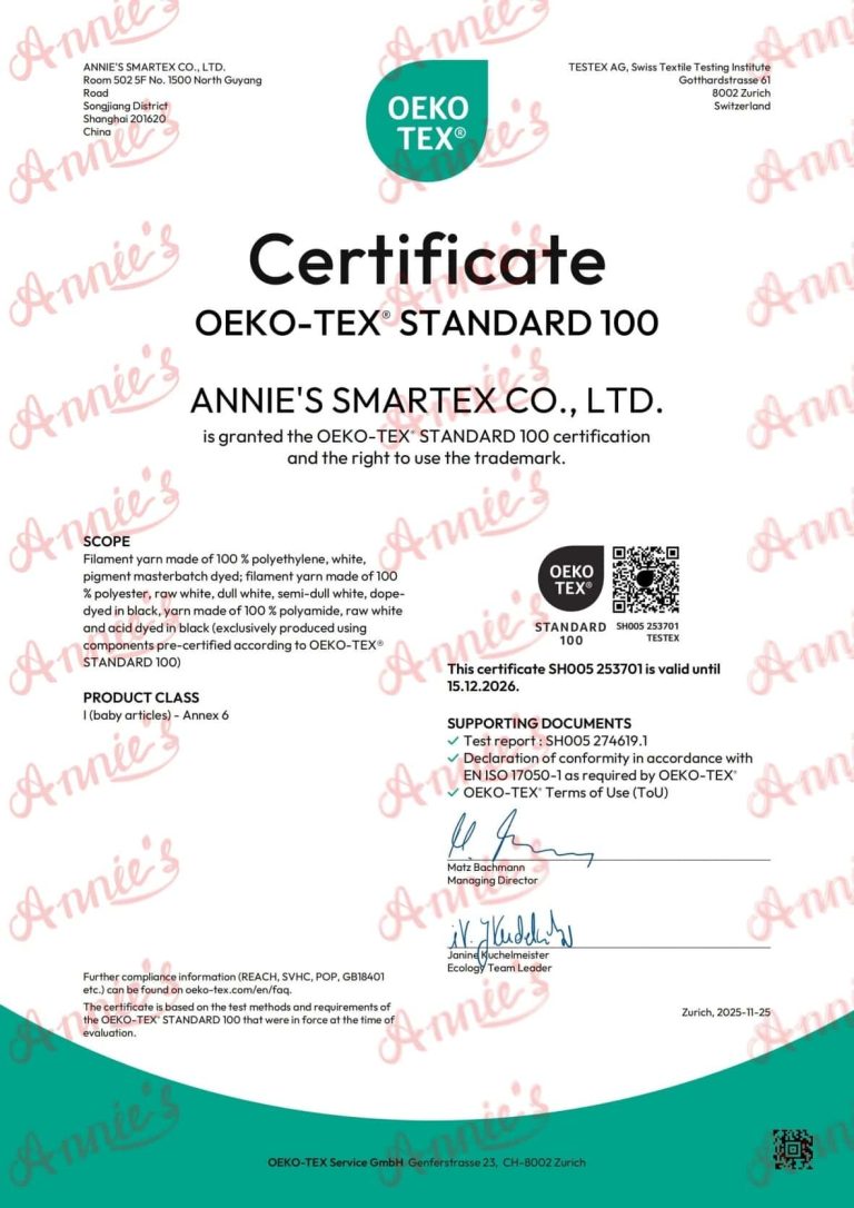 oekotex annies2026 2