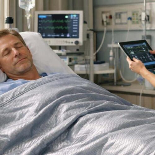 tecido de aerogel t&ecirc;xtil m&eacute;dico conforto do paciente hospital(1)