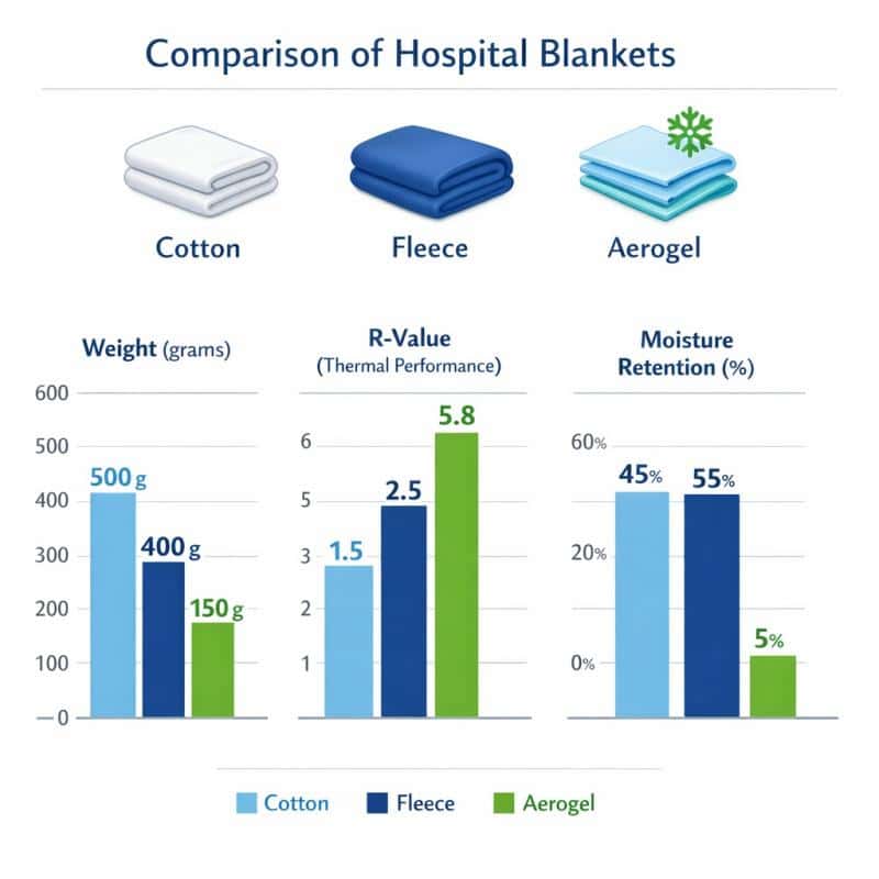 medical textile performance comparison aerogel cotton fleece medical textile performance comparison aerogel cotton fleece