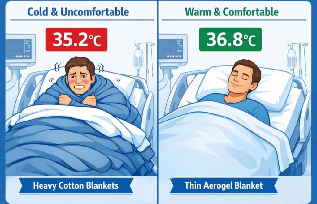 temperature regulation comparison traditional vs aerogel blankets temperature regulation comparison traditional vs aerogel blankets