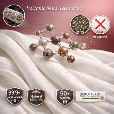 volcanic mud beddings