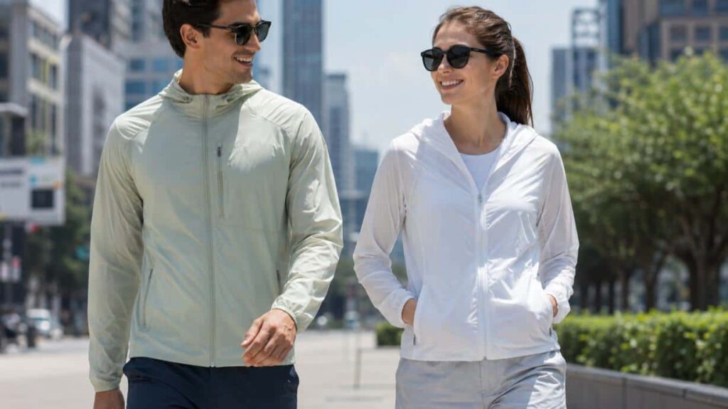 aerogel cooling and lightweight technical sun protective jackets aerogel cooling and lightweight technical sun protective jackets