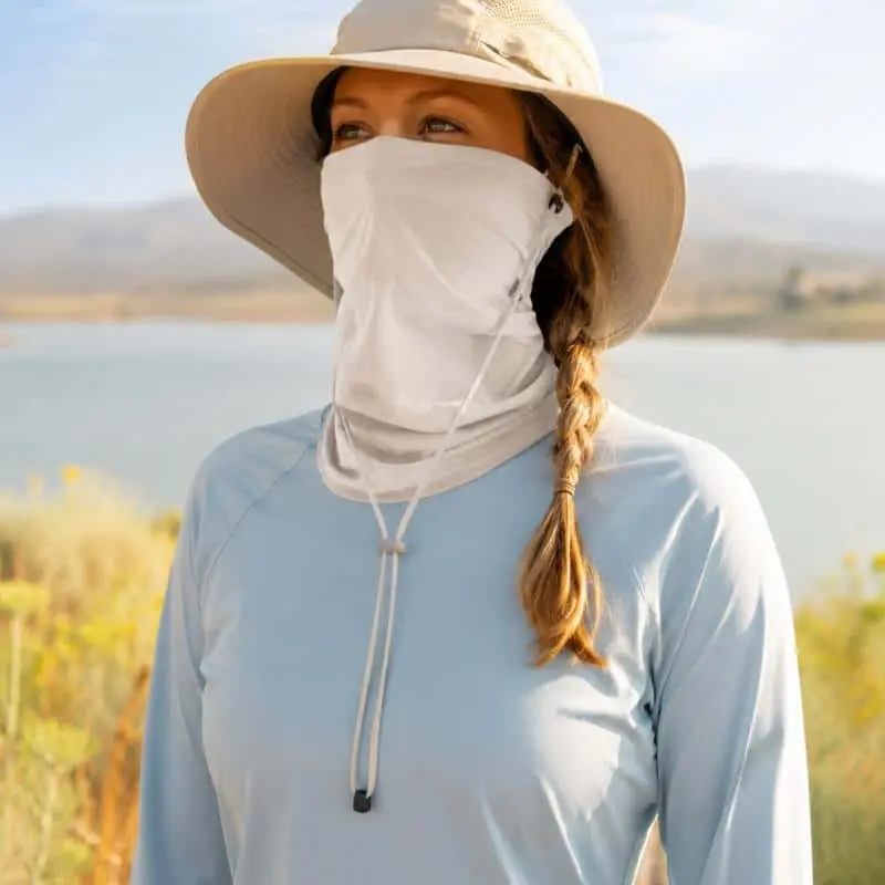 aerogel cooling technical sun mask