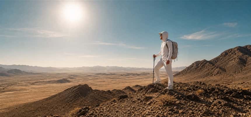 rediative cooling desert heatwave