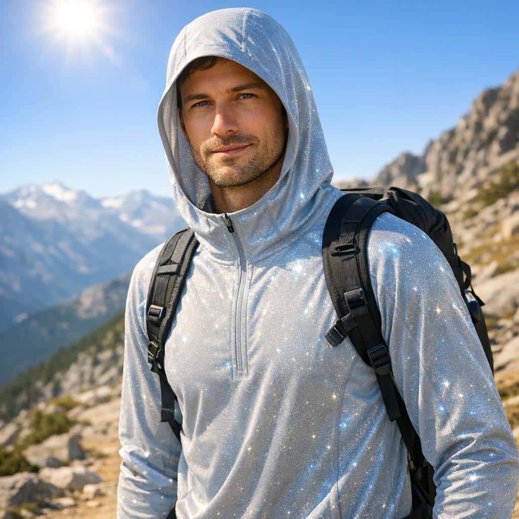 Sonnenschutz-Hoodie mit k&uuml;hlendem Effekt