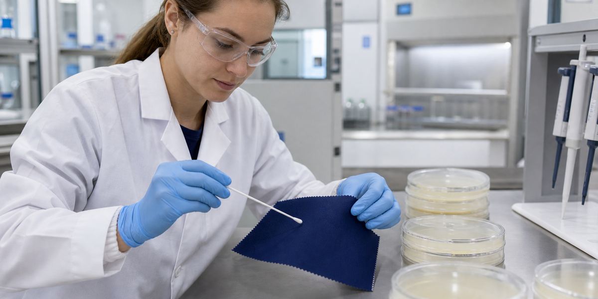 Valutazione in laboratorio di tessuti antibatterici mediante un test tessile controllato