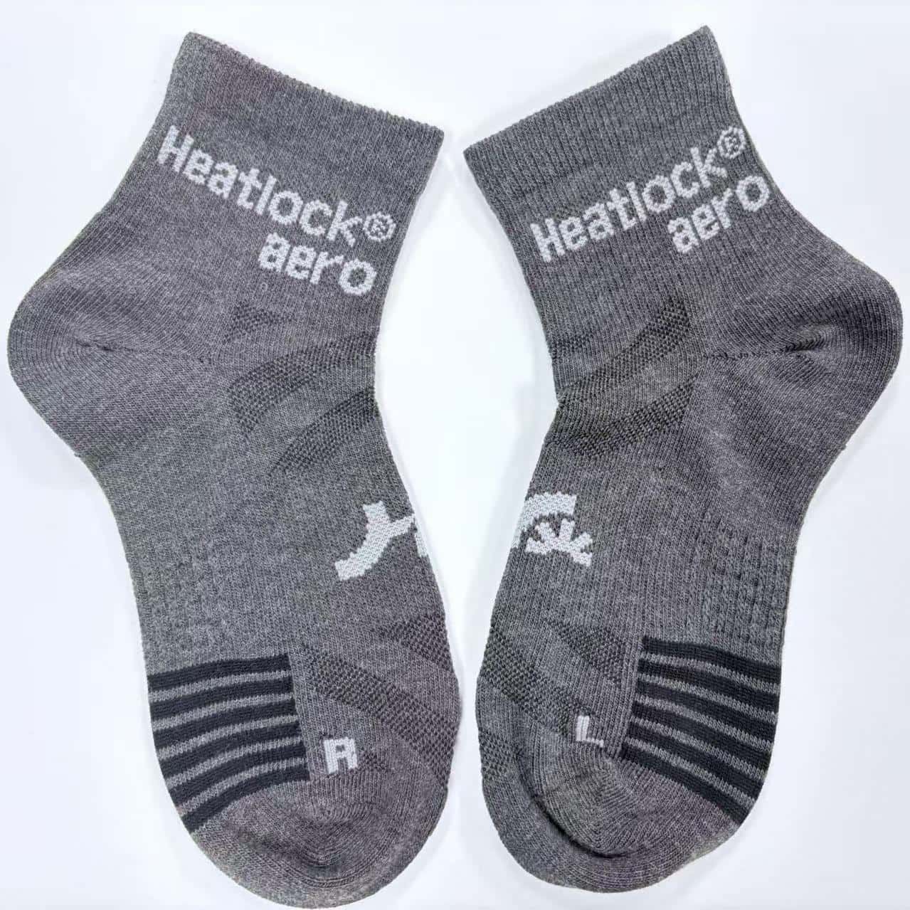 heatlock® aerogel far infrared wool blended thermal energy circulation socks